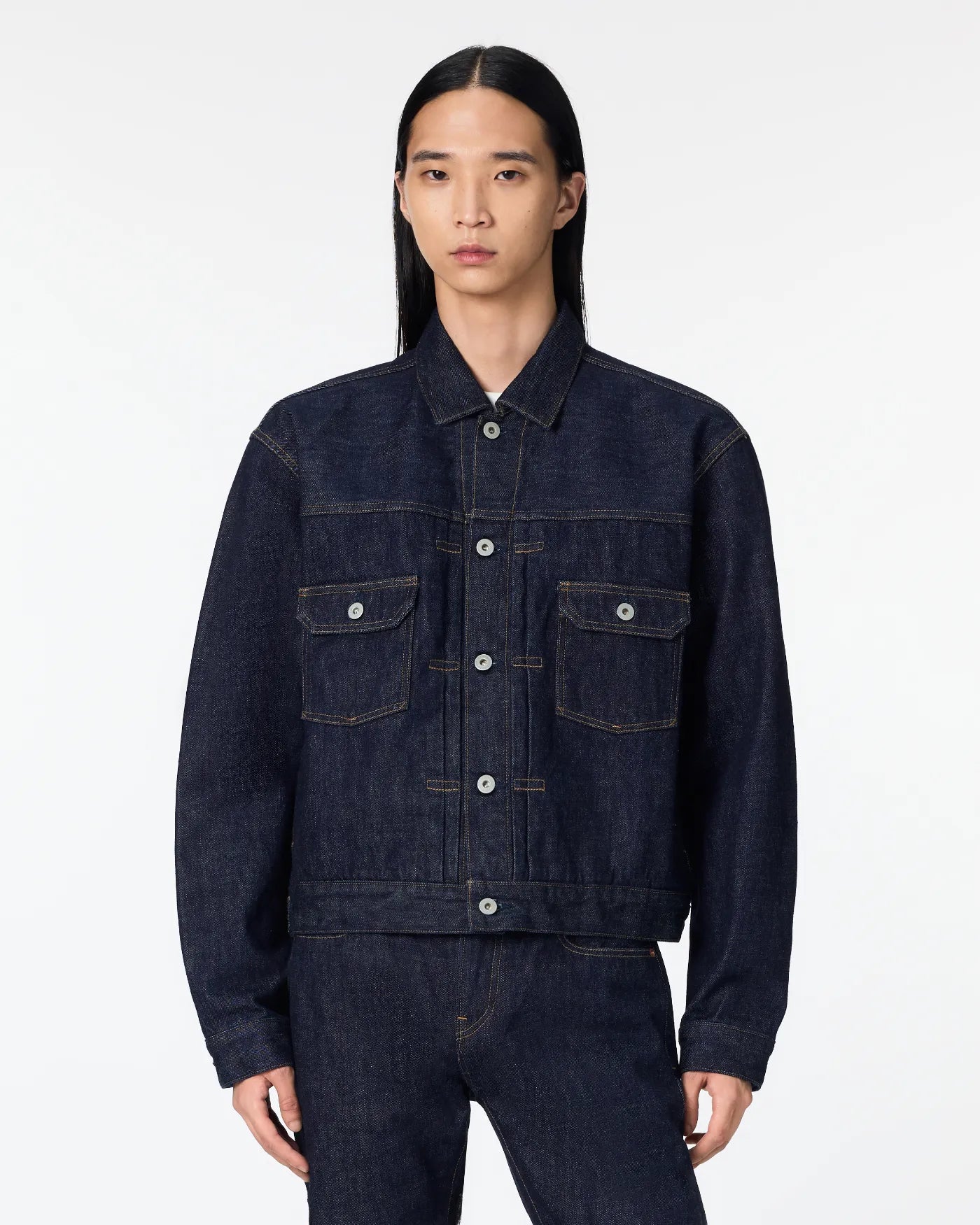 美品✨JAPAN BLUE JEANS デニムジャケット　42インチ MEN｜Selvedge Type 2 Denim Jacket 14oz【JACKET&COAT】| Japan Blue
