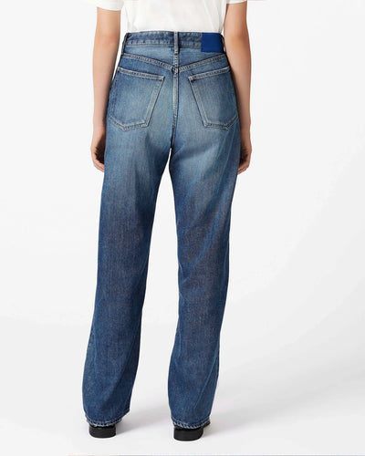 WOMEN｜Light Straight Jeans 9oz Dark Indigo