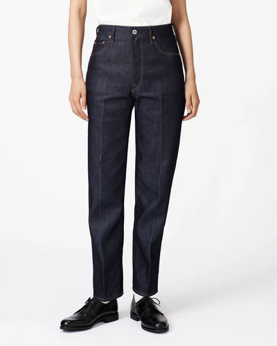 WOMEN｜Light Tapered Jeans 9oz Rigid