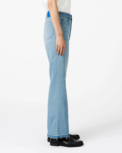 WOMEN｜Light Flare Jeans 9oz Light Indigo Translation missing: en.accessibility.alternate_view