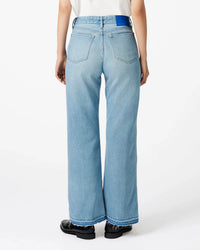 WOMEN｜Light Flare Jeans 9oz Light Indigo - Japan Blue Jeans