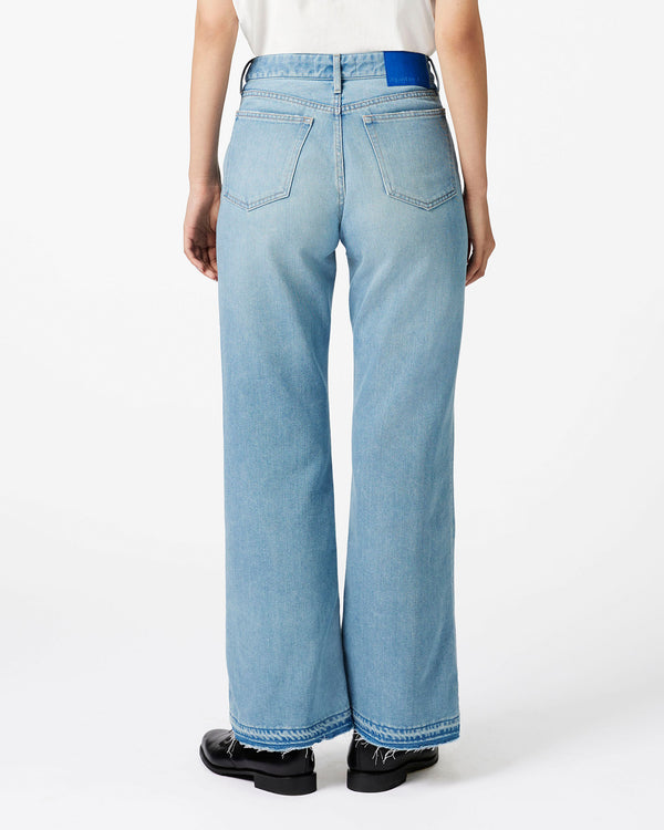 WOMEN｜Light Flare Jeans 9oz Light Indigo