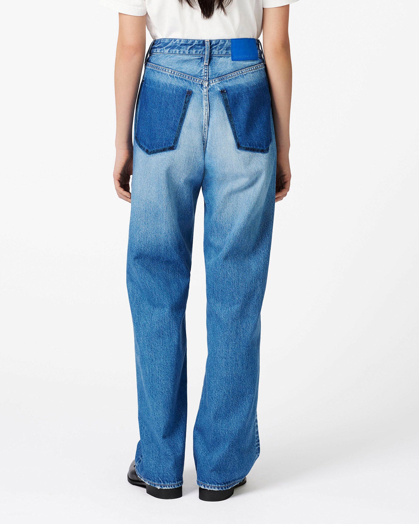 Pkt Straight Jeans 11oz Medium Indigo