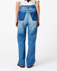 WOMEN｜Pkt Straight Jeans 11oz Medium Indigo - Japan Blue Jeans