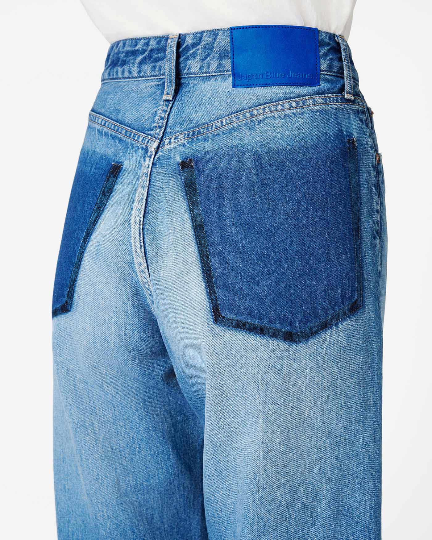 Pkt Straight Jeans 11oz Medium Indigo