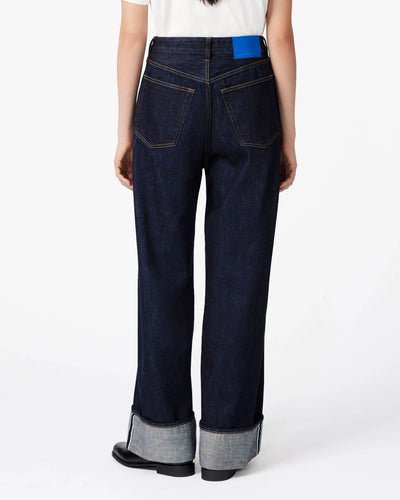 WOMEN｜Selvedge Wide Straight Jeans 12oz