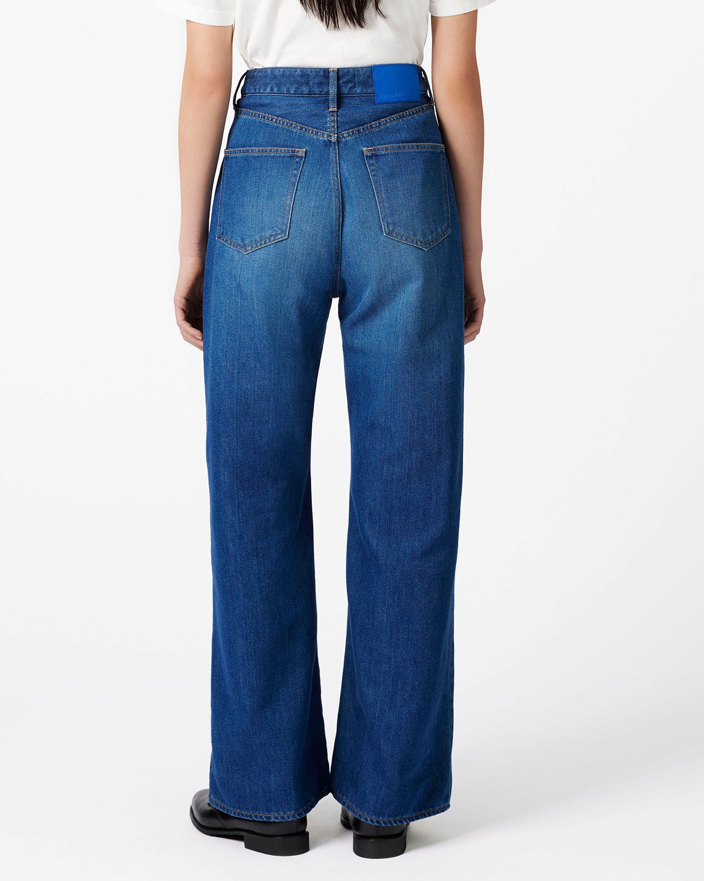 Light Wide Jeans 9oz Medium Indigo