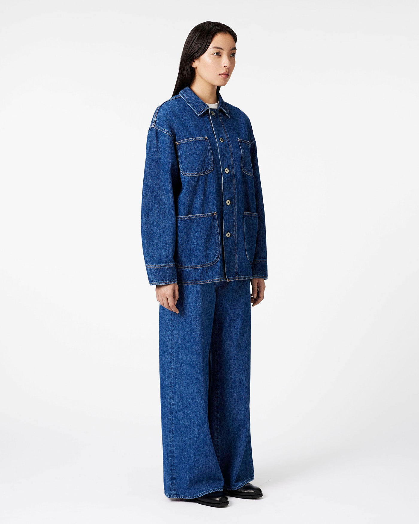 Selvedge Coveralls 12oz Medium Indigo