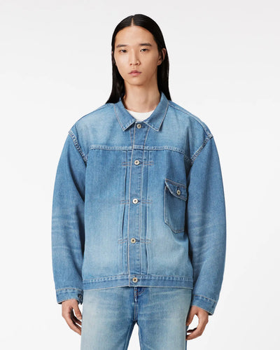 MEN｜Light Type 1 Denim Jacket 9oz Medium Indigo