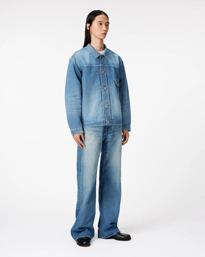 MEN｜Light Type 1 Denim Jacket 9oz Medium Indigo