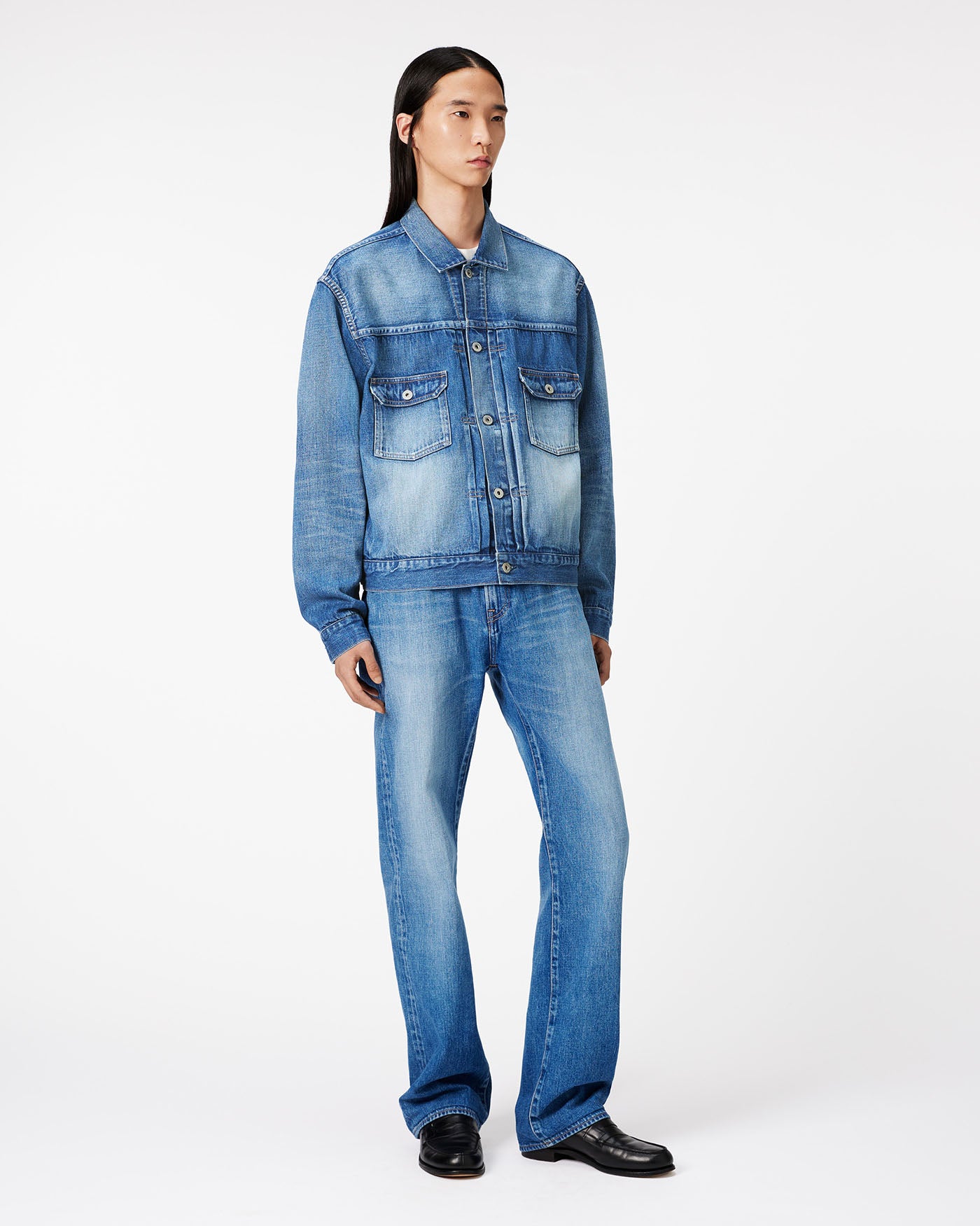 Selvedge Type 2 Denim Jacket 12oz Medium Indigo