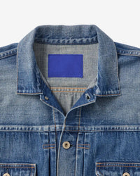 MEN｜Selvedge Type 2 Denim Jacket 12oz Medium Indigo【JACKET&COAT