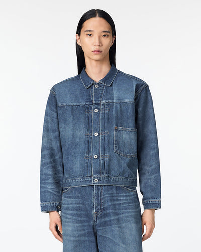 MEN｜ReDESIGN Type 1 Denim Jacket 12oz Dark Indigo