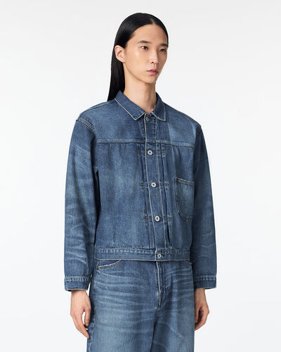 MEN｜ReDESIGN Type 1 Denim Jacket 12oz Dark Indigo Translation missing: en.accessibility.alternate_view