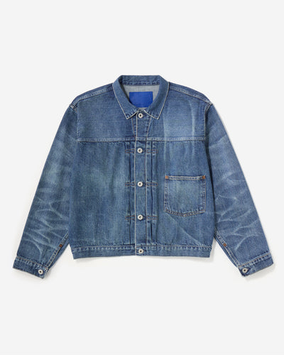 MEN｜ReDESIGN Type 1 Denim Jacket 12oz Dark Indigo