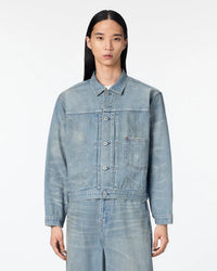 MEN｜ReDESIGN Type 1 Denim Jacket 12oz Light Indigo - Japan Blue Jeans