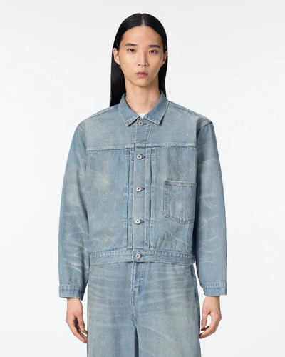 MEN｜ReDESIGN Type 1 Denim Jacket 12oz Light Indigo