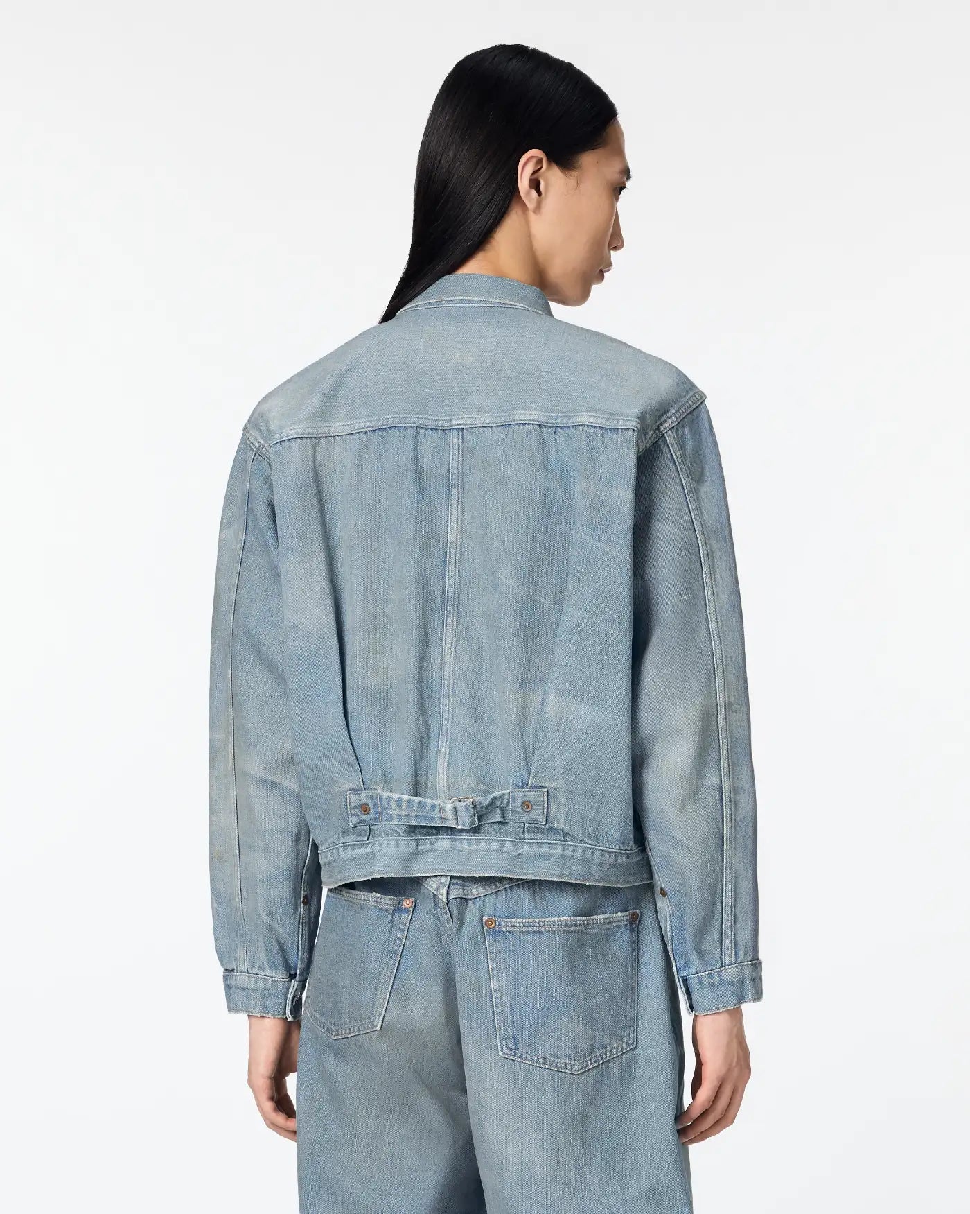MEN｜ReDESIGN Type 1 Denim Jacket 12oz Light Indigo - Japan Blue Jeans