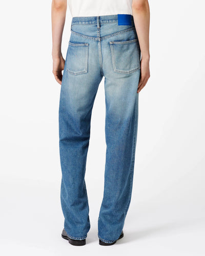 MEN｜Light Straight Jeans 9oz Medium Indigo