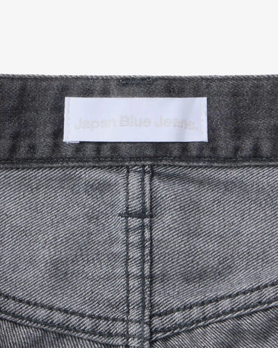 MEN｜Light Straight Jeans 9oz Washed Black