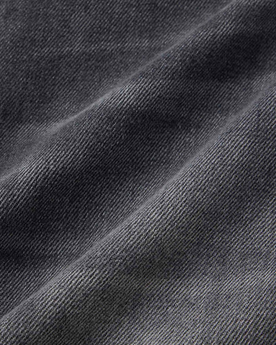 MEN｜Light Straight Jeans 9oz Washed Black