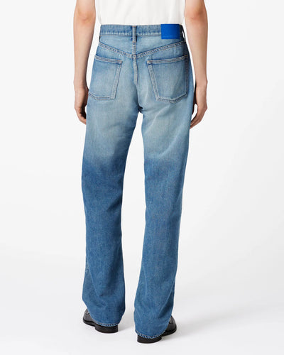 MEN｜Light Wide Jeans 9oz Medium Indigo