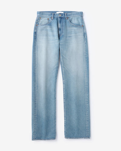 MEN｜Light Wide Jeans 9oz Medium Indigo