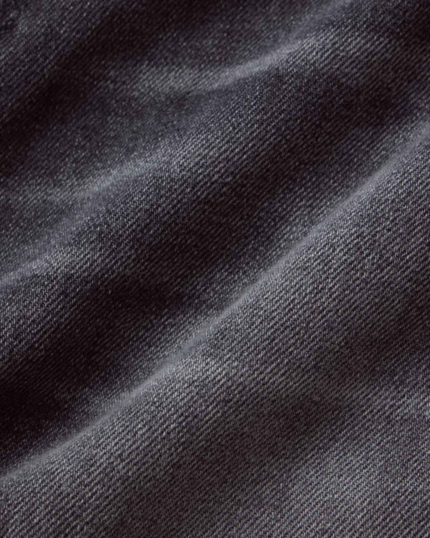 MEN｜Light Wide Jeans 9oz Washed Black - Japan Blue Jeans