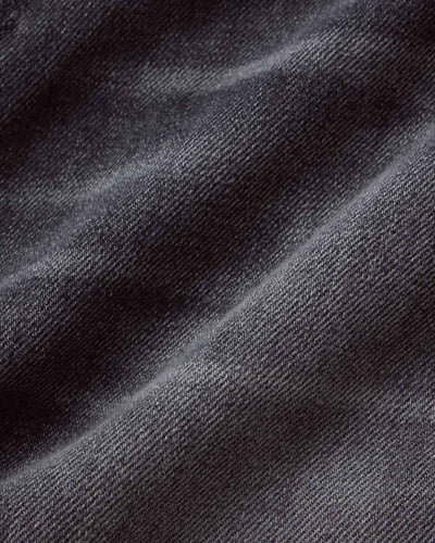 MEN｜Light Wide Jeans 9oz Washed Black