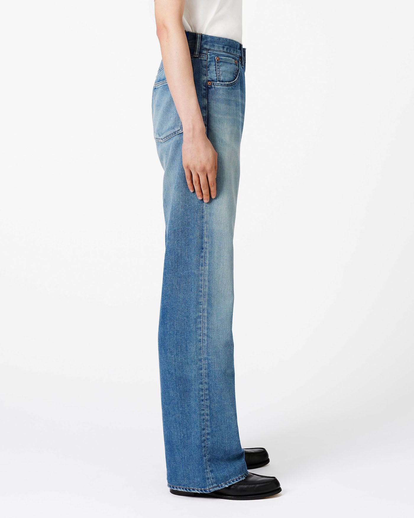 Light Flare Jeans 9oz Medium Indigo