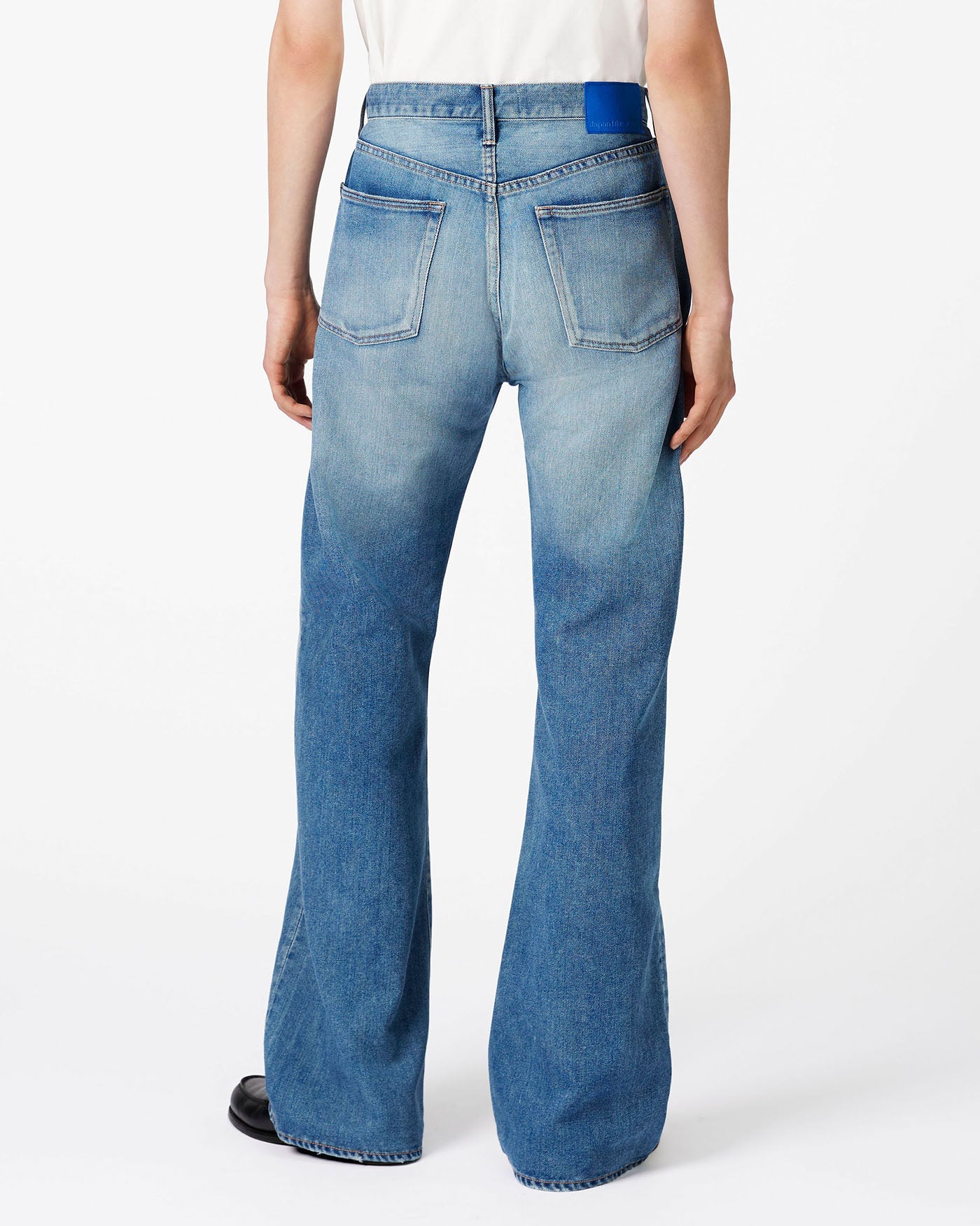 Light Flare Jeans 9oz Medium Indigo