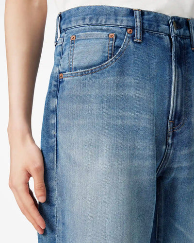 MEN｜Light Flare Jeans 9oz Medium Indigo