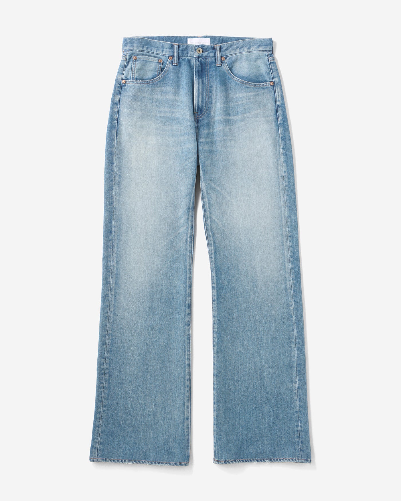 Light Flare Jeans 9oz Medium Indigo