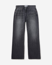 MEN｜Light Flare Jeans 9oz Washed Black - Japan Blue Jeans