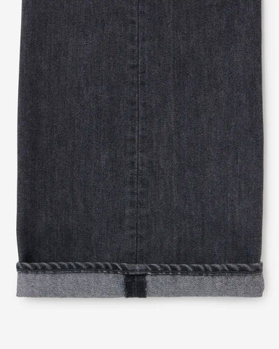 MEN｜Light Flare Jeans 9oz Washed Black