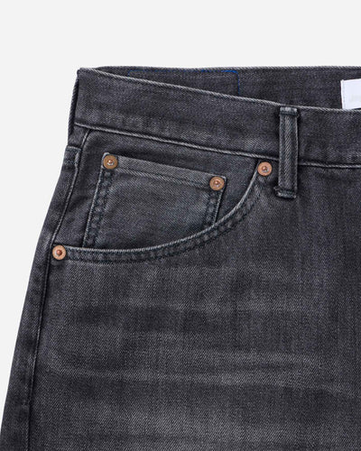 MEN｜Light Flare Jeans 9oz Washed Black
