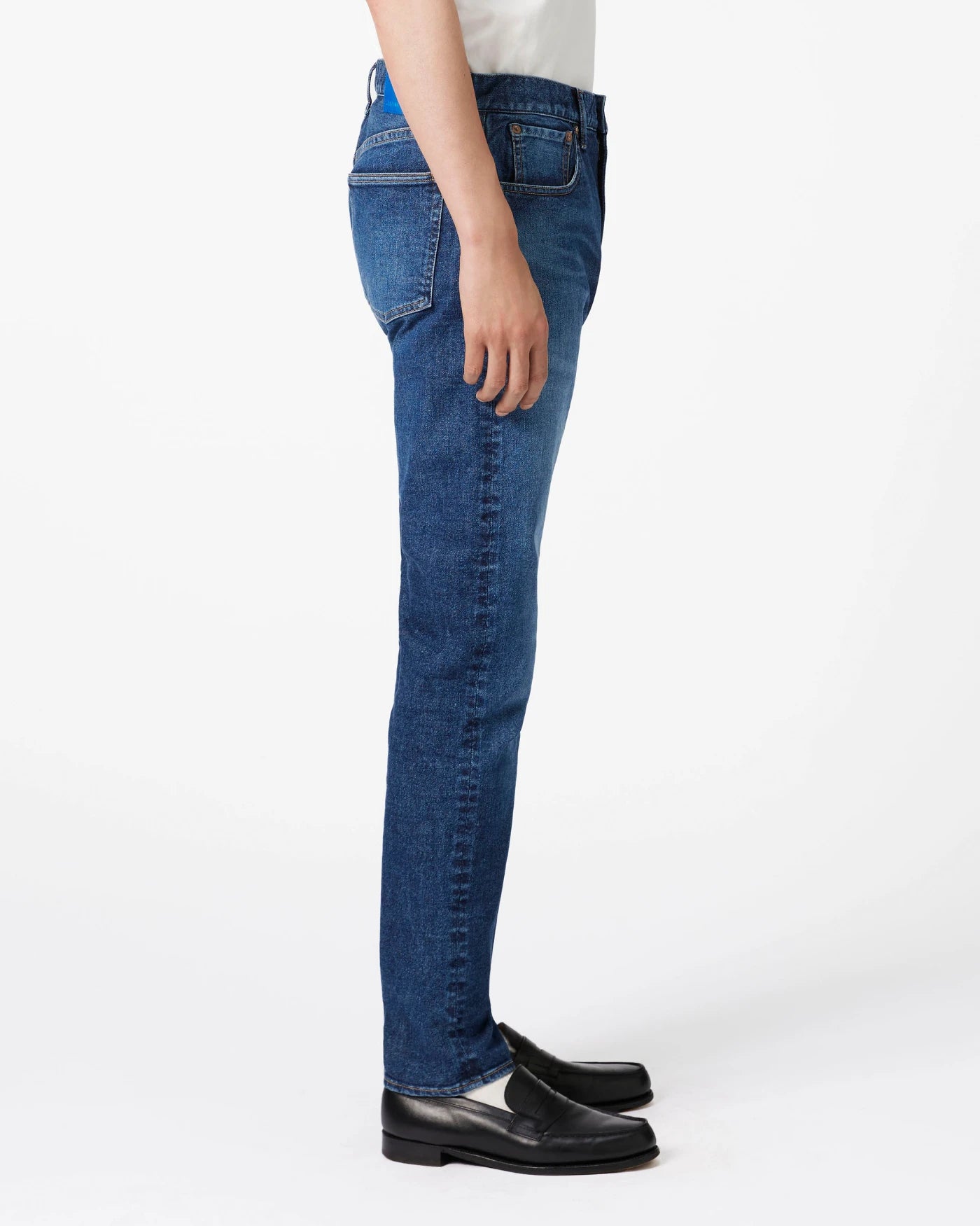MEN｜Stretch Slim Jeans 12oz Dark Indigo - Japan Blue Jeans