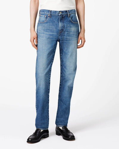 MEN｜Stretch Slim Jeans 12oz Medium Indigo
