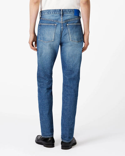 MEN｜Stretch Slim Jeans 12oz Medium Indigo Translation missing: en.accessibility.alternate_view