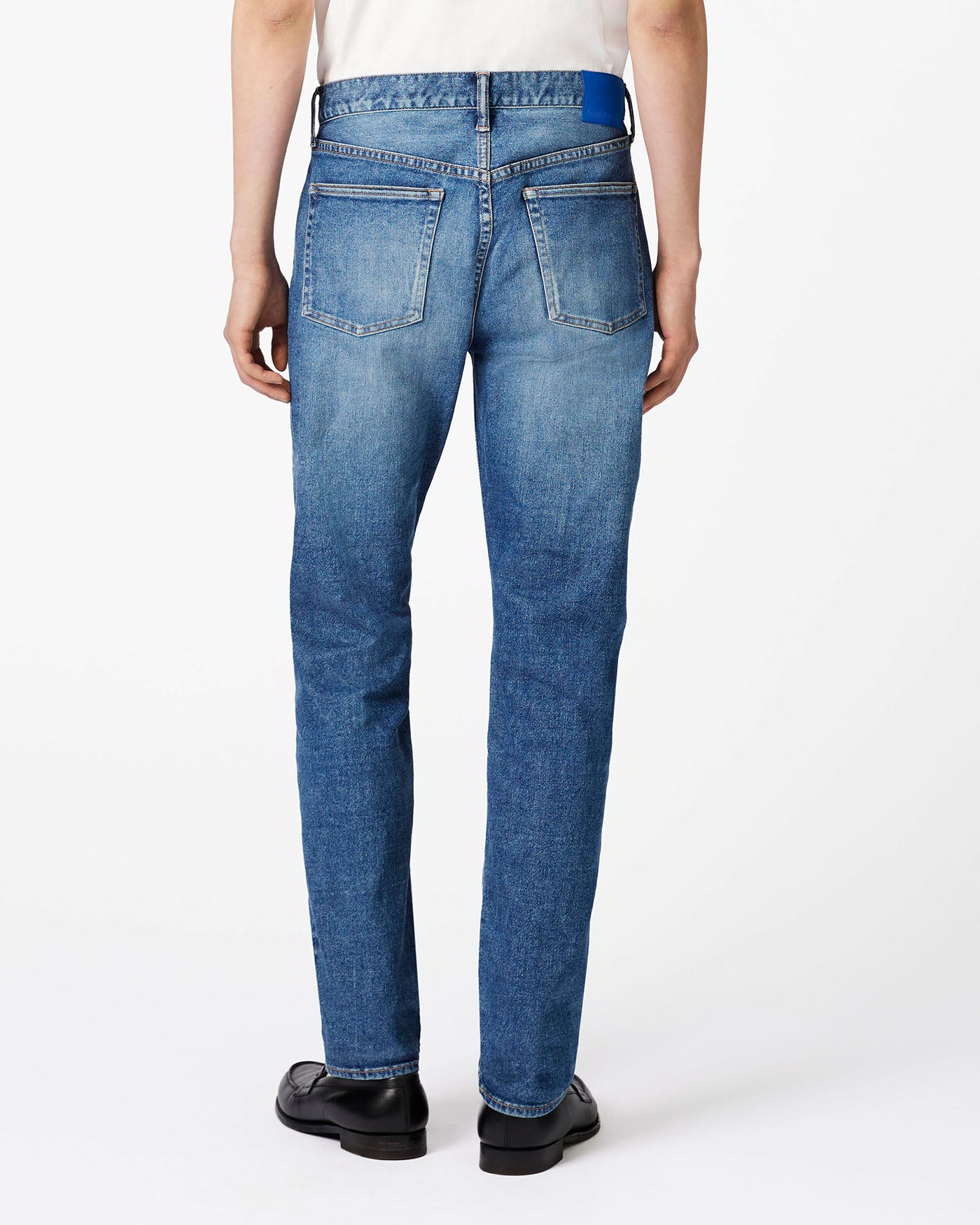 MEN｜Stretch Slim Jeans 12oz Medium Indigo