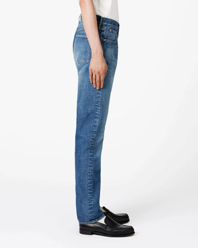 MEN｜Stretch Slim Jeans 12oz Medium Indigo