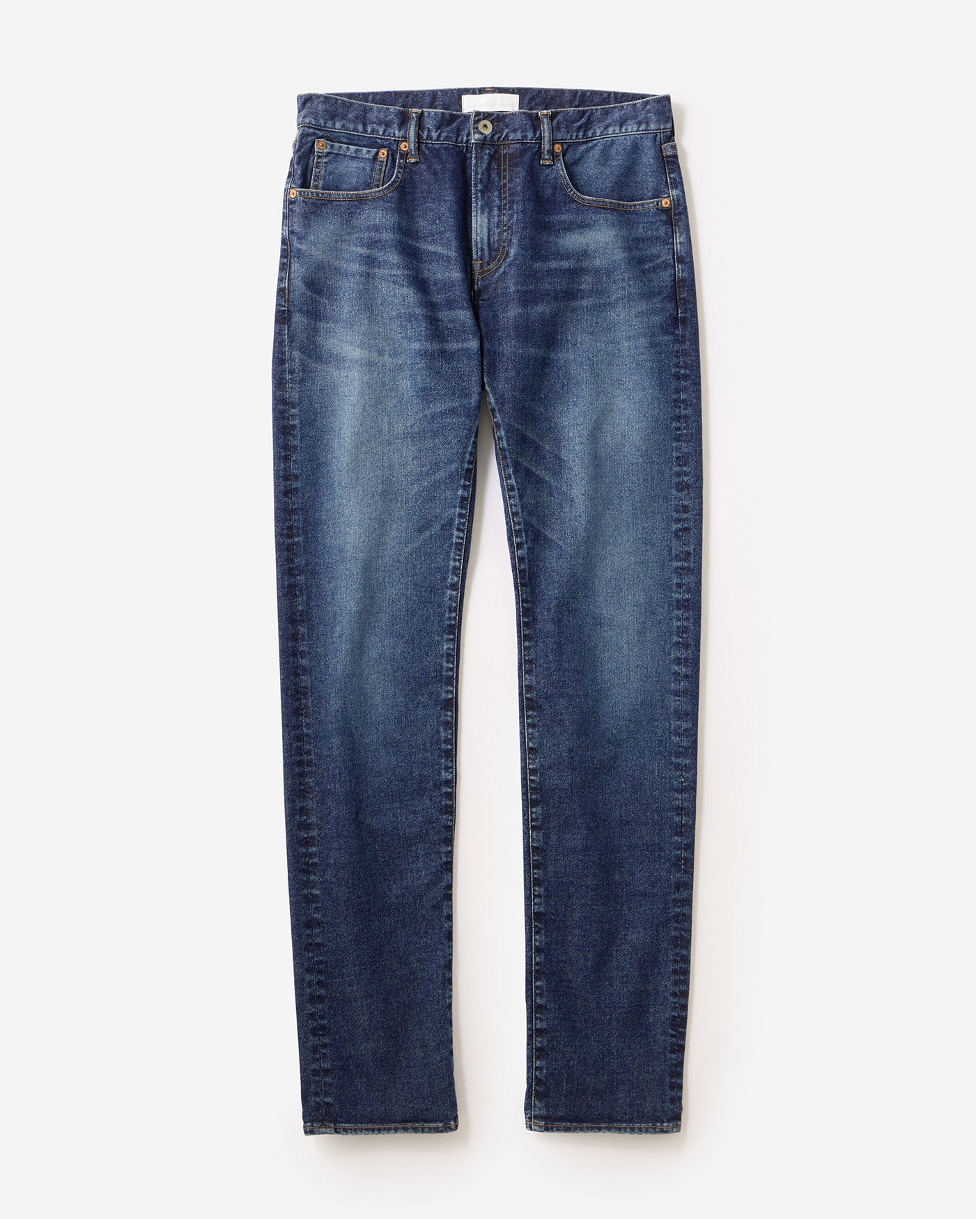 MEN｜Stretch Slim Jeans 12oz Dark Indigo
