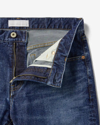 MEN｜Stretch Slim Jeans 12oz Dark Indigo - Japan Blue Jeans