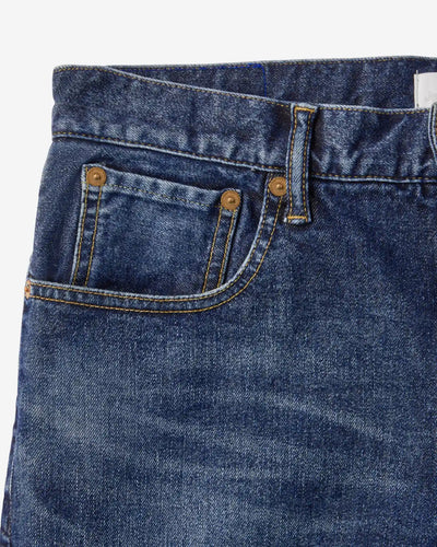 MEN｜Stretch Slim Jeans 12oz Dark Indigo