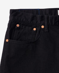 MEN｜Stretch Slim Jeans 12oz black【JEANS】| Japan Blue Jeans