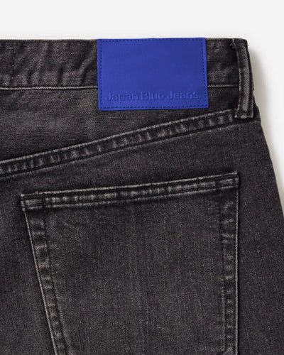 MEN｜Stretch Slim Jeans 12oz Washed Black