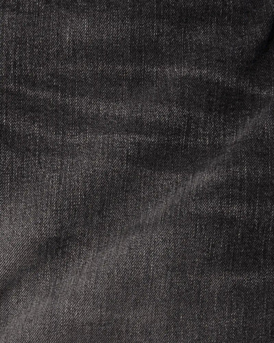 MEN｜Stretch Slim Jeans 12oz Washed Black