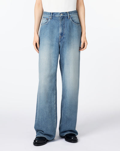 MEN｜Light Loose Jeans 9oz  Medium Indigo