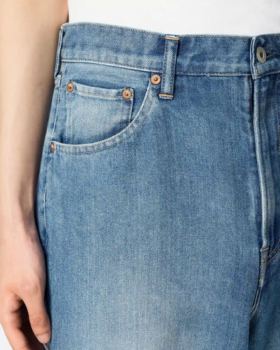 MEN｜Light Loose Jeans 9oz  Medium Indigo
