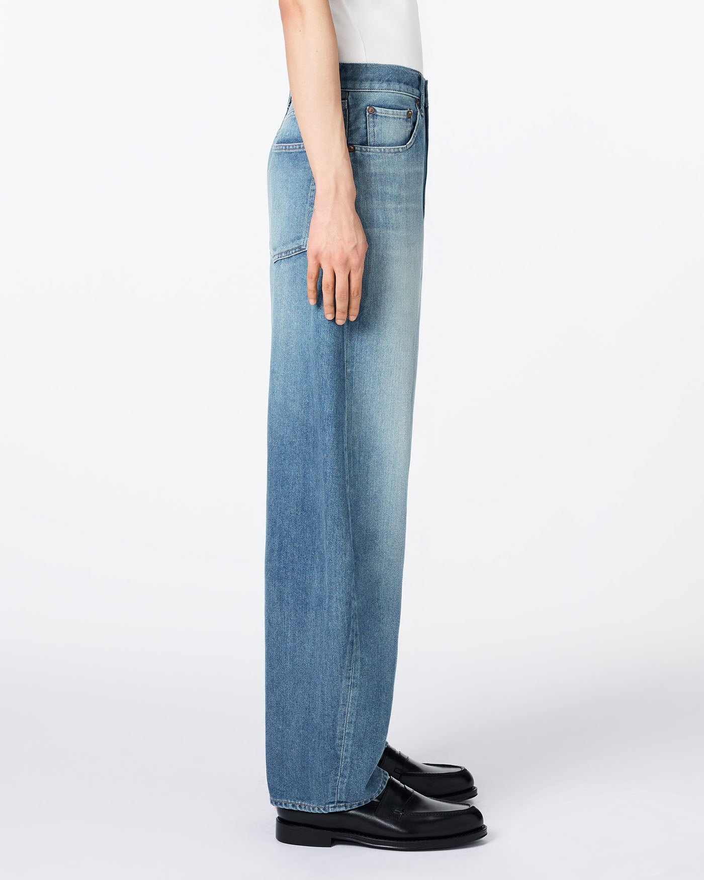 MEN｜Light Curve Jeans 9oz Medium Indigo